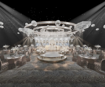Modern Banquet Hall-ID:424562937