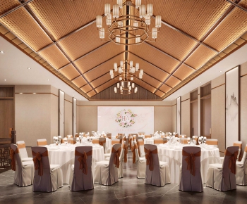 New Chinese Style Banquet Hall-ID:403575905