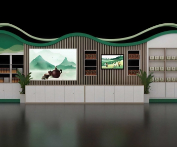 Modern Exhibition Hall-ID:329736955