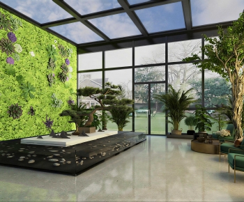 Modern Plant Landscaping-ID:502994068