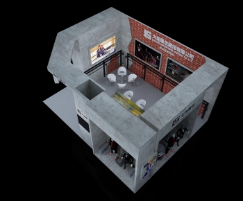 Industrial Style Clothing Store-ID:137641914