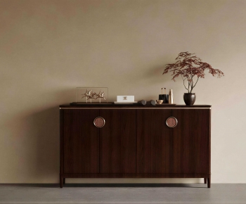 New Chinese Style Entrance Cabinet-ID:803642033