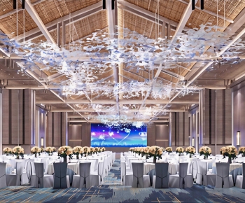 Modern Banquet Hall-ID:242403034