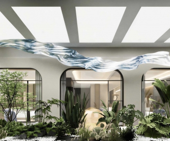 Modern Plant Landscaping-ID:304205897