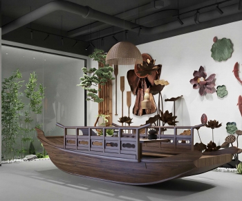 New Chinese Style Exhibition Hall-ID:158860734