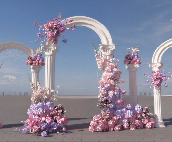 Modern Flower Rack-ID:690620902