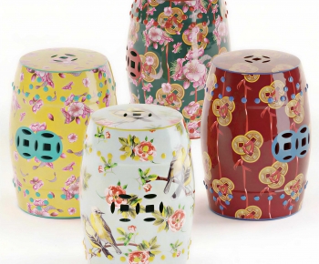 Chinese Style Stool-ID:697149991