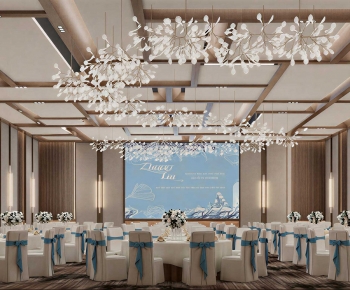 Modern Banquet Hall-ID:694081079