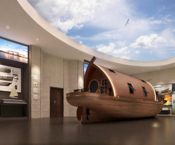 Modern Exhibition Hall-ID:930274968