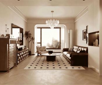 Modern A Living Room-ID:263638973