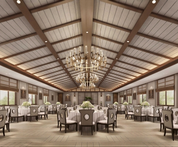 New Chinese Style Banquet Hall-ID:608567955