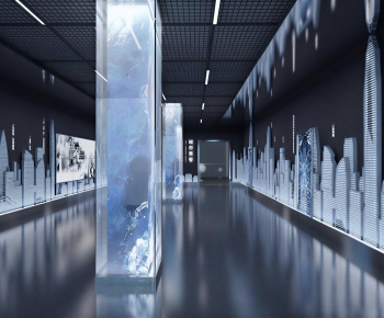 Modern Exhibition Hall-ID:807250989