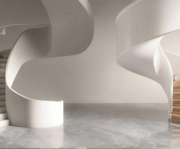 Modern Rotating Staircase-ID:517640112