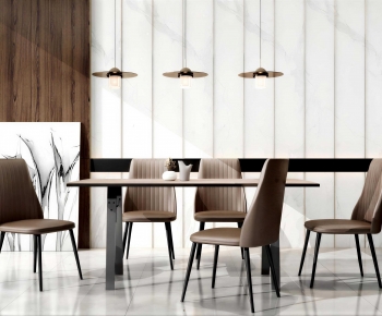Modern Dining Table And Chairs-ID:372673034