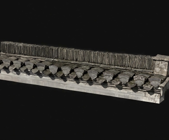 New Chinese Style Building Component-ID:191478973