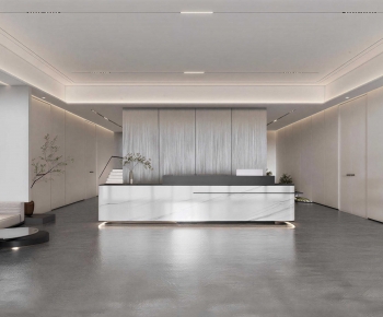Modern Office Reception Desk-ID:895140894