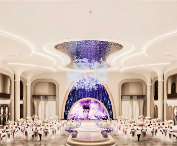 Modern Banquet Hall-ID:748615981