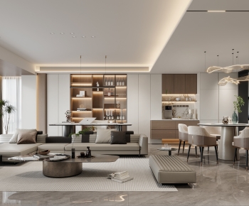 Modern A Living Room-ID:363922126