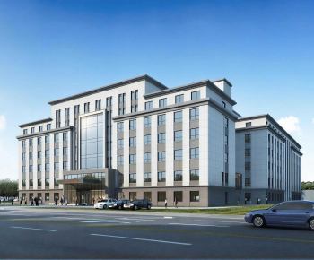 Modern Appearance Of Commercial Building-ID:342643987