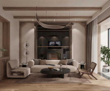 Modern A Living Room-ID:266958959