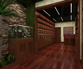 New Chinese Style Tea Shop-ID:935486087