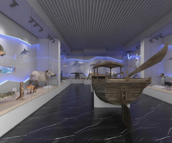 Modern Exhibition Hall-ID:351400419