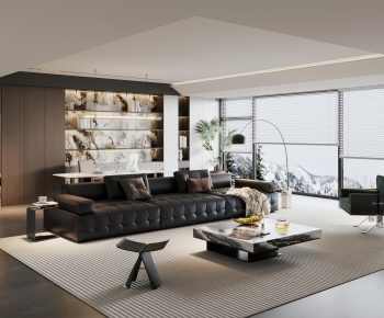 Modern A Living Room-ID:905534986