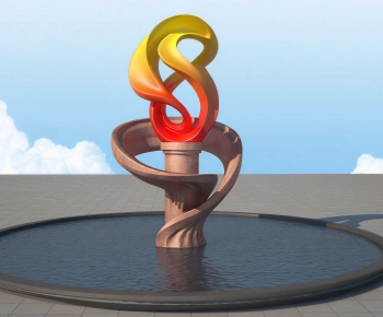Modern Sculpture Sketch-ID:694133046