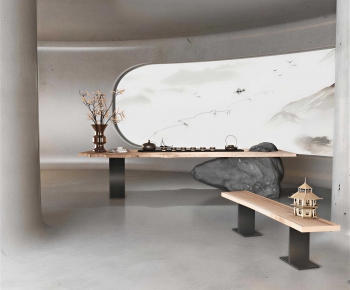New Chinese Style Tea House-ID:684412968