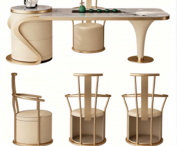 New Chinese Style Tea Tables And Chairs-ID:918339974