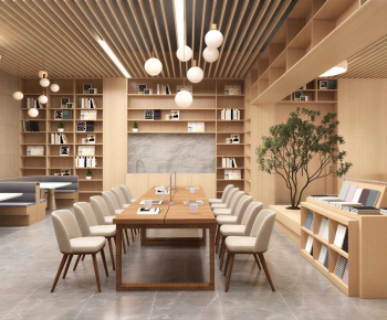 Modern Bookstore Book Bar-ID:521280844