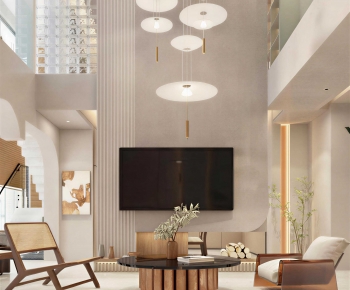 Modern A Living Room-ID:431608922