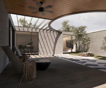 Modern Courtyard/landscape-ID:152723075