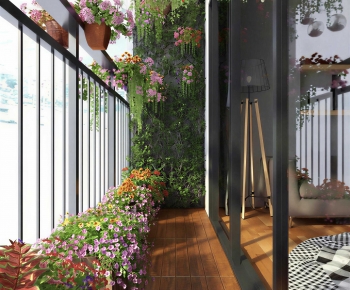 Modern Leisure Balcony-ID:901403907