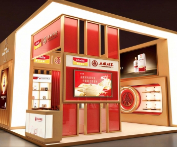 Modern Exhibition Hall-ID:338452107