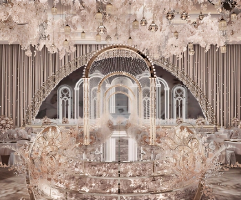 Modern Banquet Hall-ID:154007914