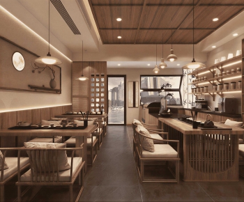 New Chinese Style Teahouse Tea House-ID:199940928