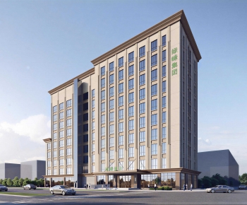 Modern Appearance Of Commercial Building-ID:947710041