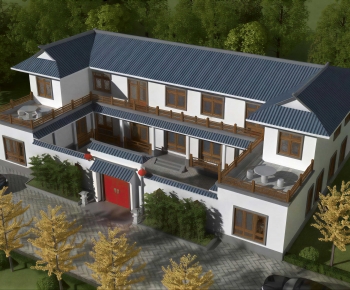 New Chinese Style Detached Villa-ID:268738999