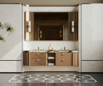 Modern Bathroom Cabinet-ID:102109929