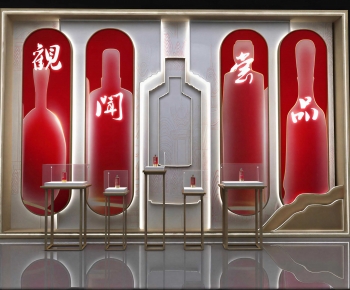 New Chinese Style Exhibition Hall-ID:717506893