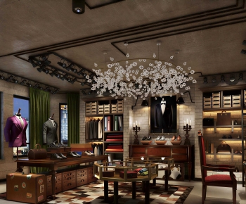 Industrial Style Clothing Store-ID:589046007