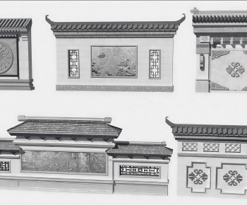 Chinese Style Building Component-ID:871999376