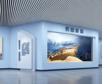 Modern Exhibition Hall-ID:693607099