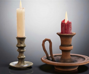 Retro Style Candlestick-ID:895752912