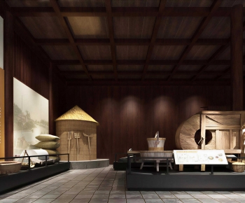 New Chinese Style Exhibition Hall-ID:102629724