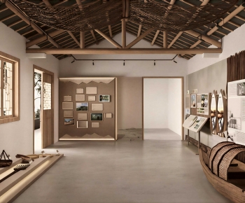 New Chinese Style Exhibition Hall-ID:441616061
