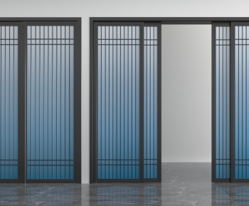 New Chinese Style Sliding Door-ID:337949046