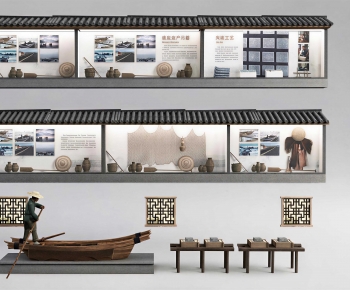 New Chinese Style Landscape Wall-ID:881150969