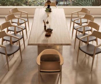 Modern Dining Table And Chairs-ID:209800965